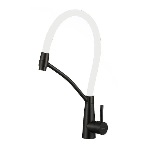 Смеситель для кухни Fmark FS8255H-02 цвет Черный Белый