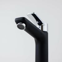 Смеситель для раковины ESKO Dubai DI 26 Черный Хром латунь
