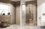 Душевой уголок Ambassador Queen 120х80 11011106L профиль Хром стекло прозрачное