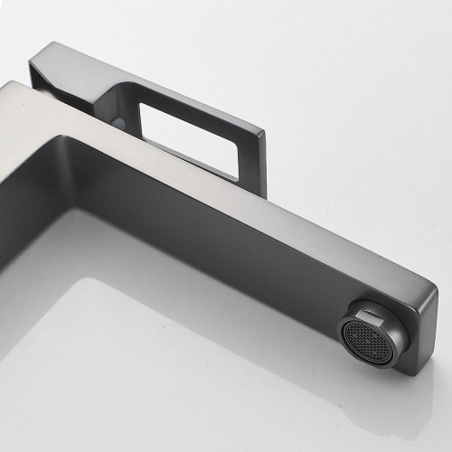 Смеситель для раковины Raffine F1196T цвет Оружейная сталь