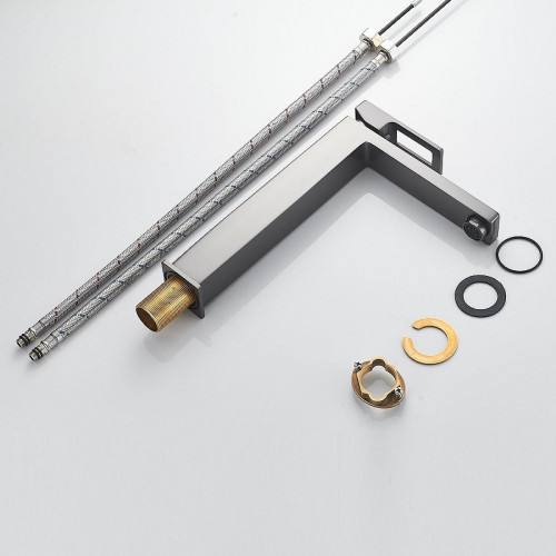 Смеситель для раковины Raffine F1196T цвет Оружейная сталь