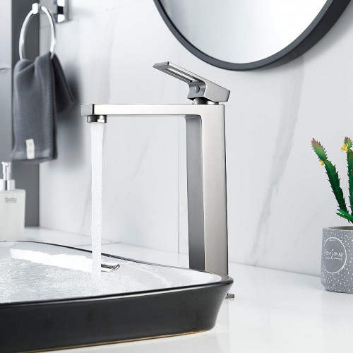 Смеситель для раковины Raffine F1196T цвет Оружейная сталь