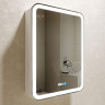 Зеркальный шкаф Silver Mirrors Фиджи 50 R LED-00002361 с подсветкой цвет Белый
