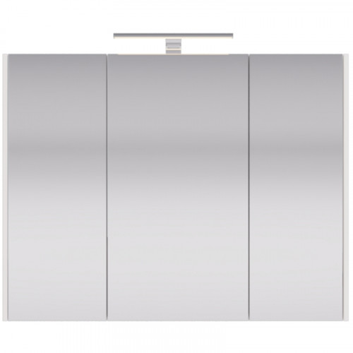 Зеркальный шкаф Dreja Prime 90 99.9306 Белый МДФ / ЛДСП, стекло