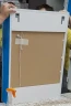 Зеркало Dreja Uni 75 99.9005 Белое МДФ / ЛДСП, стекло