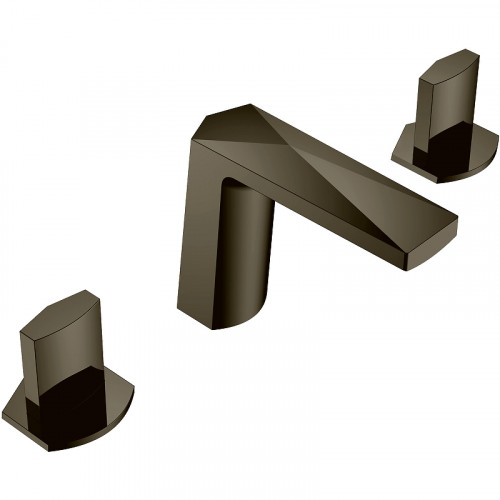 Смеситель для раковины Boheme Venturo 150-SGM-ICE Оружейная сталь глянцевая латунь