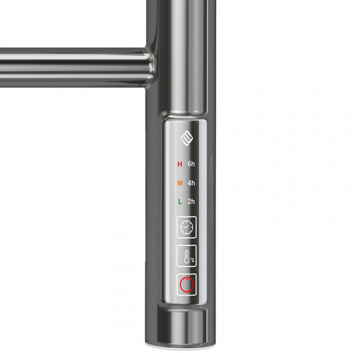 Электрический полотенцесушитель Terminus Аврора П8 500х850 4670078531179 Хром нержавеющая сталь