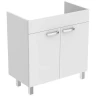 Тумба под раковину Ideal Standard Tempo 80 E3241WG цвет Lacquered White Glossy (Белый лак глянцевый)