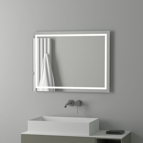 Зеркало Evoform Ledline 60x80 BY 2135 с подсветкой 24 W - без выключателя стекло
