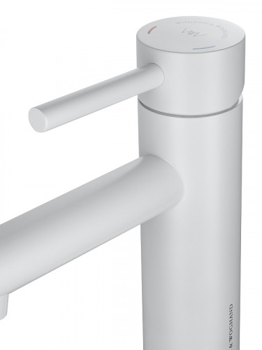 Смеситель для раковины Wonzon &amp; Woghand WW-H9089-MW цвет Белый матовый