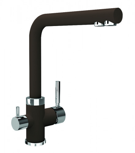 Смеситель для кухни Florentina Арес 333.19H.2123.206 цвет Брауни