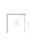 Душевая перегородка BelBagno Uno 100 UNO-L-1-TB-100-BR-GM профиль Оружейная сталь стекло тонированное