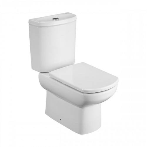 Унитаз-компакт Roca Dama Senso 7342517000 цвет Белый без бачка и сиденья