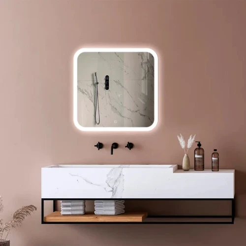 Зеркало Silver Mirrors Стив 70 ФР-00001136 с подсветкой с сенсорным выключателем стекло