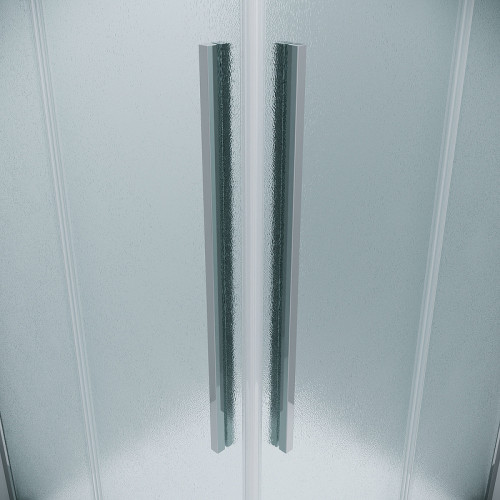 Душевой уголок Grossman Galaxy 100х100 300.K33.01.1010.10.02 профиль Хром стекло шиншилла