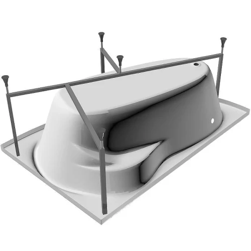 Акриловая ванна Relisan Adara 160x100 L Гл000013733 без гидромассажа