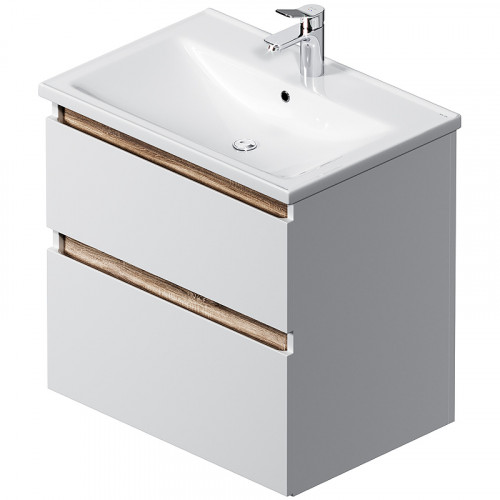 Тумба под раковину AM.PM X-Joy 65 M85AFHX0652WG подвесная Белый глянец МДФ / ЛДСП