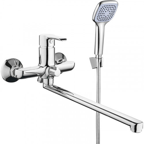 Смеситель для ванны Melodia della vita Metallica MDV35541 универсальный Хром латунь на стену