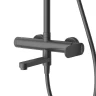 Душевая система Cezares Stylus STYLUS-CVD-NOP Черная матовая