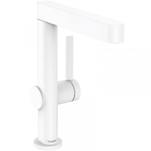 Смеситель для раковины Hansgrohe Finoris 76060700 Белый матовый латунь