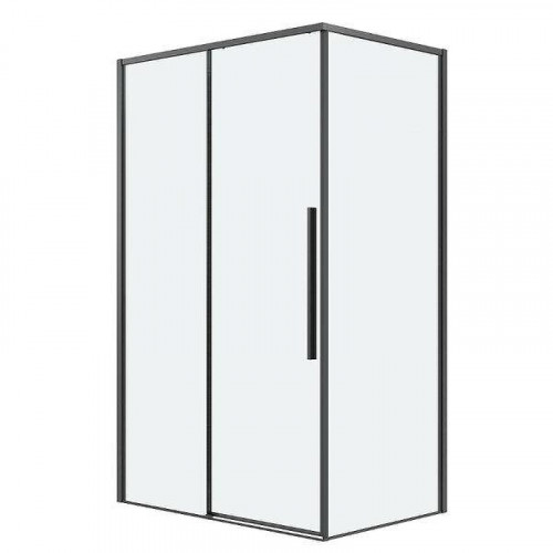 Душевой уголок Grossman Galaxy 140x100 120.K33.01.1410.42.00 профиль Графит сатин стекло прозрачное