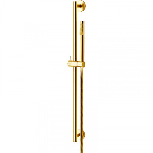 Душевой гарнитур Paffoni Life ZSAL135HGSP Золото медовое брашированное латунь на стену