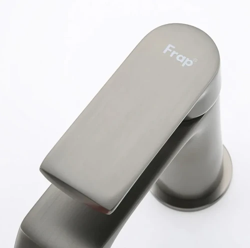 Смеситель для раковины Frap H71-9 F1071-9 Оружейная сталь
