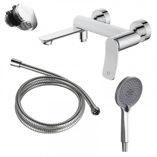 Смеситель для ванны Azario Escaro AZ-K3074 цвет Хром