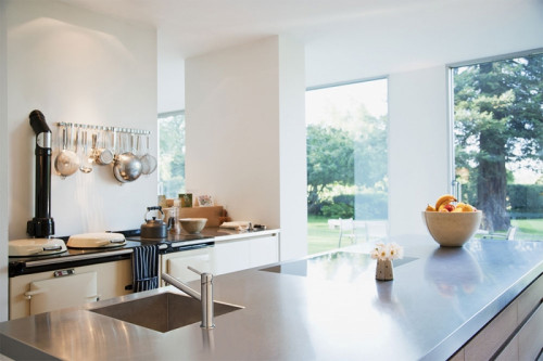 Смеситель для кухни Kludi Steel 44850F860 Нержавеющая сталь латунь