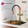 Смеситель для кухни Iddis Ikon IKNMGFFi05 Золото матовое