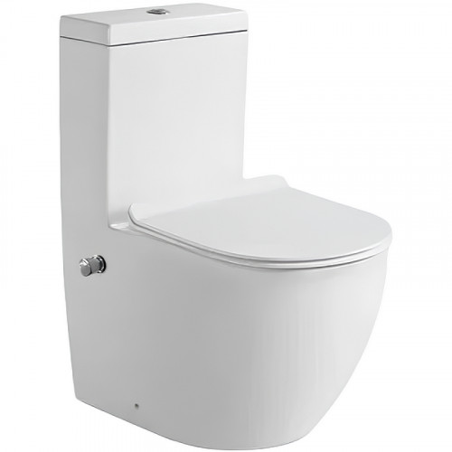 Унитаз биде SantiLine SL-5011SM-BD с бачком и сиденьем Микролифт фаянс напольный