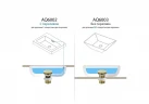 Донный клапан Aquatek AQ6002PG click-clack цвет Золото полированное