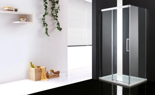 Душевой уголок Cezares Premier-Soft AH-1 140x100 IV профиль Хром стекло прозрачное
