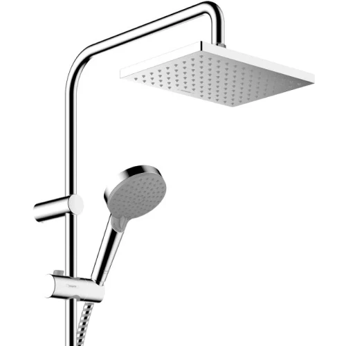 Душевая система Hansgrohe Vernis Shape Showerpipe 26282000 Хром латунь на стену