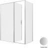 Душевой уголок Allen Brau Priority 160x80 3.31038.BA+3.31041.BA цвет профиля Серебро браш стекло прозрачное