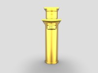 Смеситель для раковины GPD Provido MLB155-A Золото