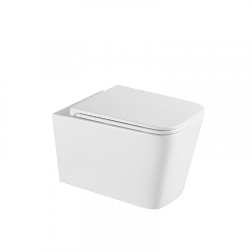 Унитаз Grossman Торнадо GR-4441SQ подвесной цвет Белый с сиденьем Микролифт