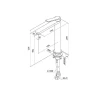 Смеситель для раковины Iddis Parker PARGM01i01 цвет Графит матовый