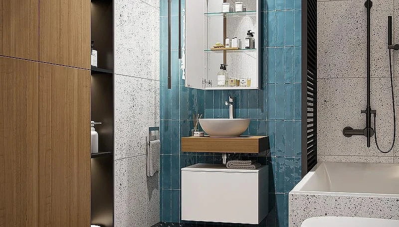 Столешница под раковину Velvex Unique Unit 60 st.UNI.60-626 Белая