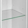 Подвесной шкаф Aquaton Сакура 33 R 1A220803SKW8R Ольха наварра Белый глянец МДФ / ЛДСП