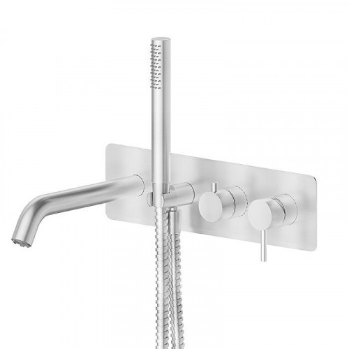 Смеситель для ванны Newform X-Steel 316 69680EX.50.050 цвет Inox