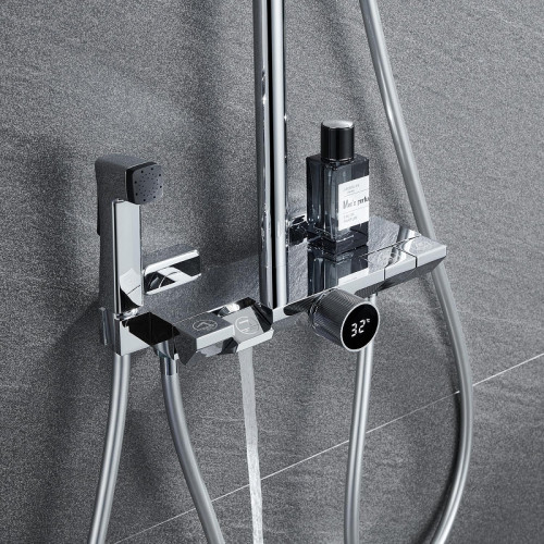 Душевая система Black&White Universe UK7016C 7016C цвет Хром