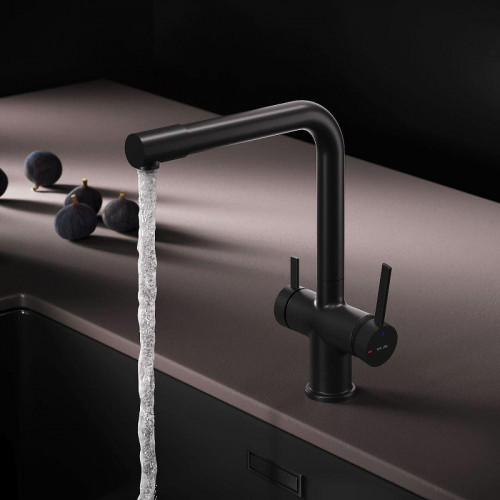 Смеситель для кухни AM.PM Func F8F05722 цвет Черный