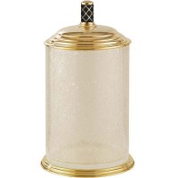 Ведро для мусора Boheme Murano 10914-B-G Золото Черное