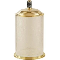 Ведро для мусора Boheme Murano 10914-B-G Золото Черное