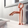 Смеситель для раковины Webert Opera OA830102980 Розовое золото