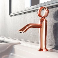 Смеситель для раковины Webert Opera OA830102980 Розовое золото