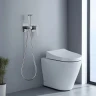 Гигиенический душ со смесителем Aquatek Оберон AQ1220CR Хром латунь встраиваемый