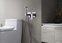 Гигиенический душ со смесителем Aquatek Оберон AQ1220CR Хром латунь встраиваемый