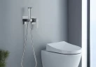 Гигиенический душ со смесителем Aquatek Оберон AQ1220CR Хром латунь встраиваемый